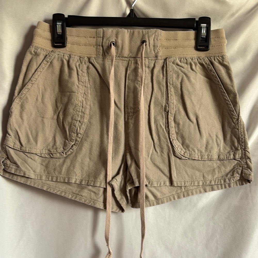 Garage Tan Athletic Shorts for Women
